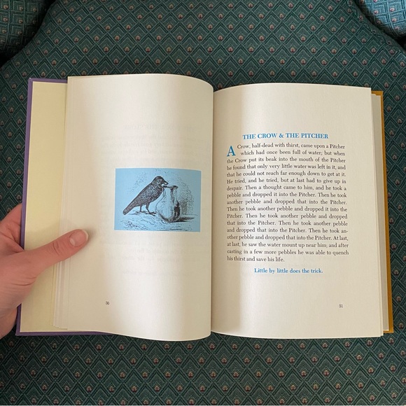 Dandelion Library Book; Best Loved Fables of Aesop & Nonsense Alphabets. - Picture 6 of 13